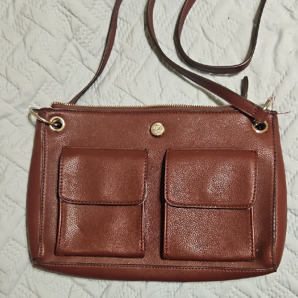 Brown Leather Crossbody Bag